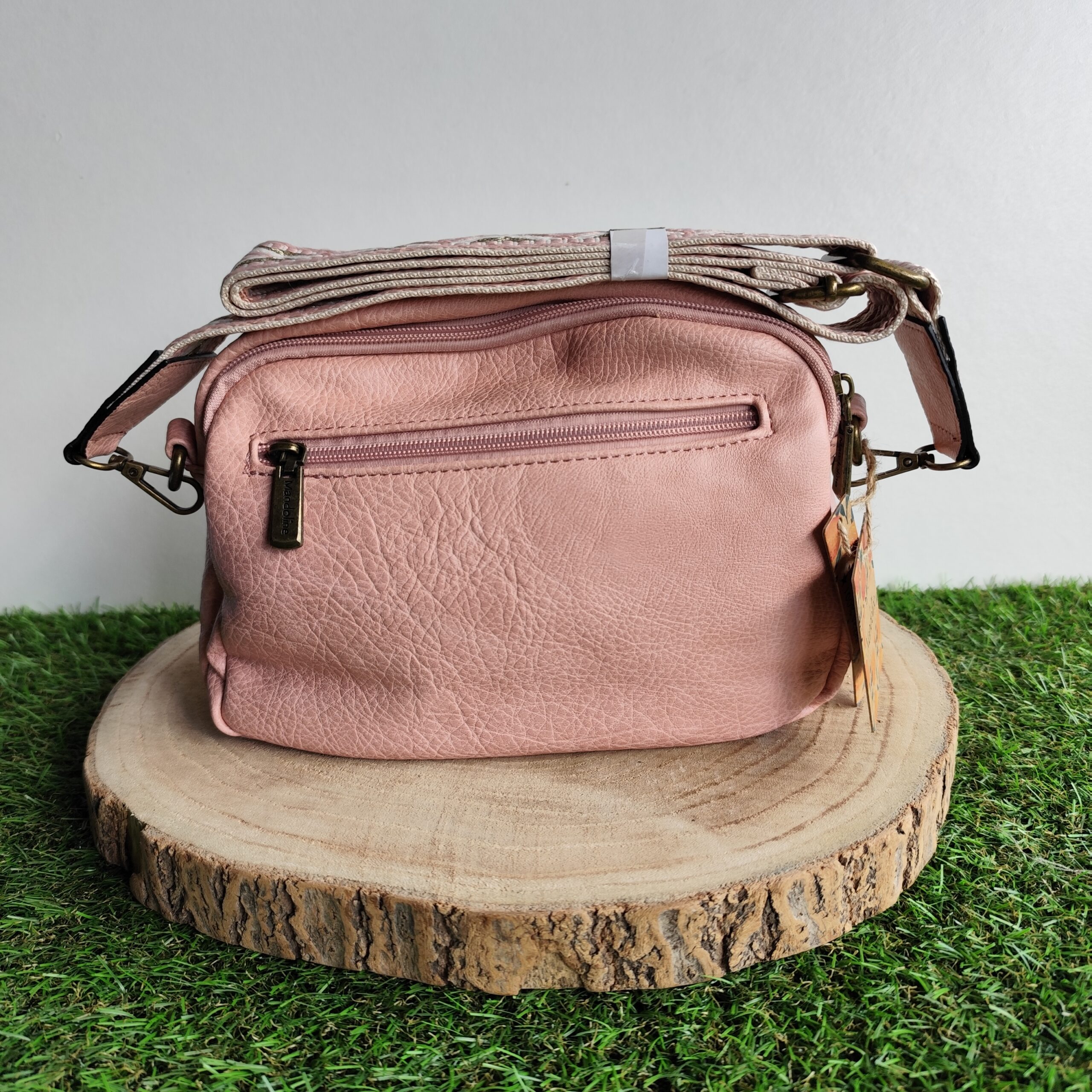 Sac bandoulière Rose – Image 2