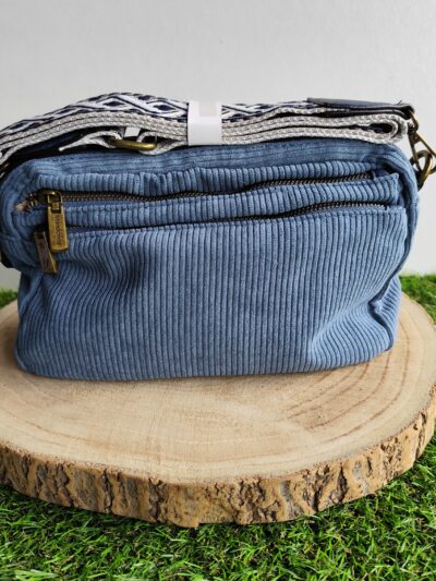 Sac bandoulière Bleu jean