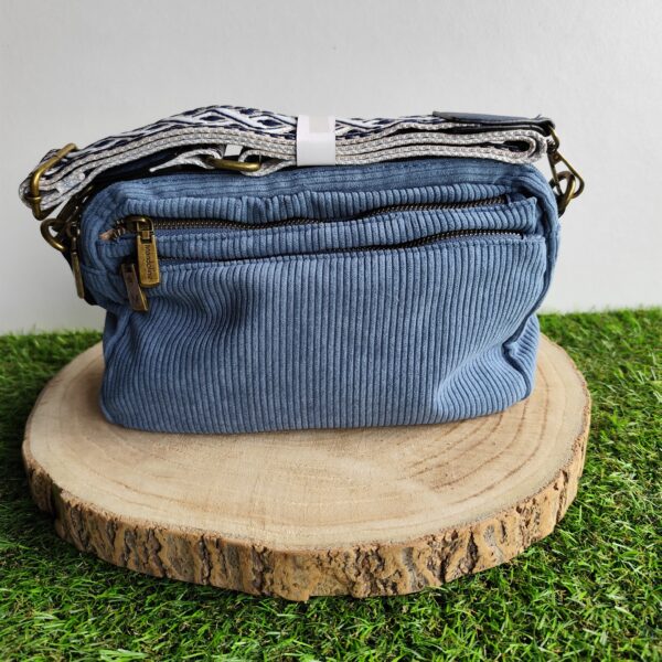 Sac bandoulière Bleu jean
