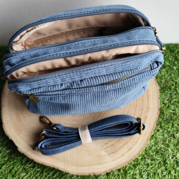 Sac bandoulière Bleu jean – Image 3