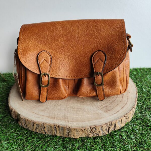 Sac bandoulière Camel