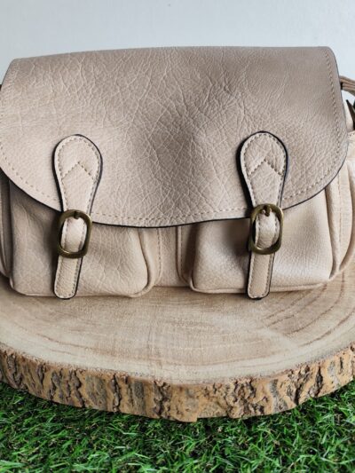Sac bandoulière Taupe