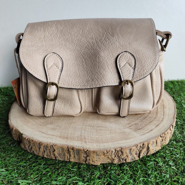 Sac bandoulière Taupe